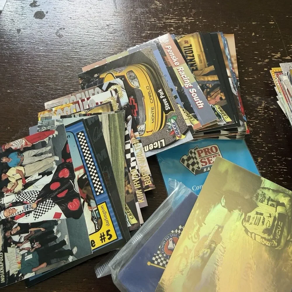 400 Vintage NASCAR Cards Lot Richard Petty Dale Jarrett Rusty Wallace Kenseth